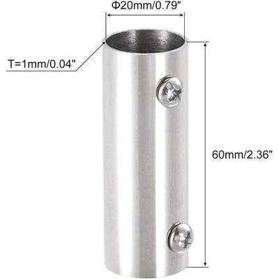 Raccord de garde-corps en acier inoxydable